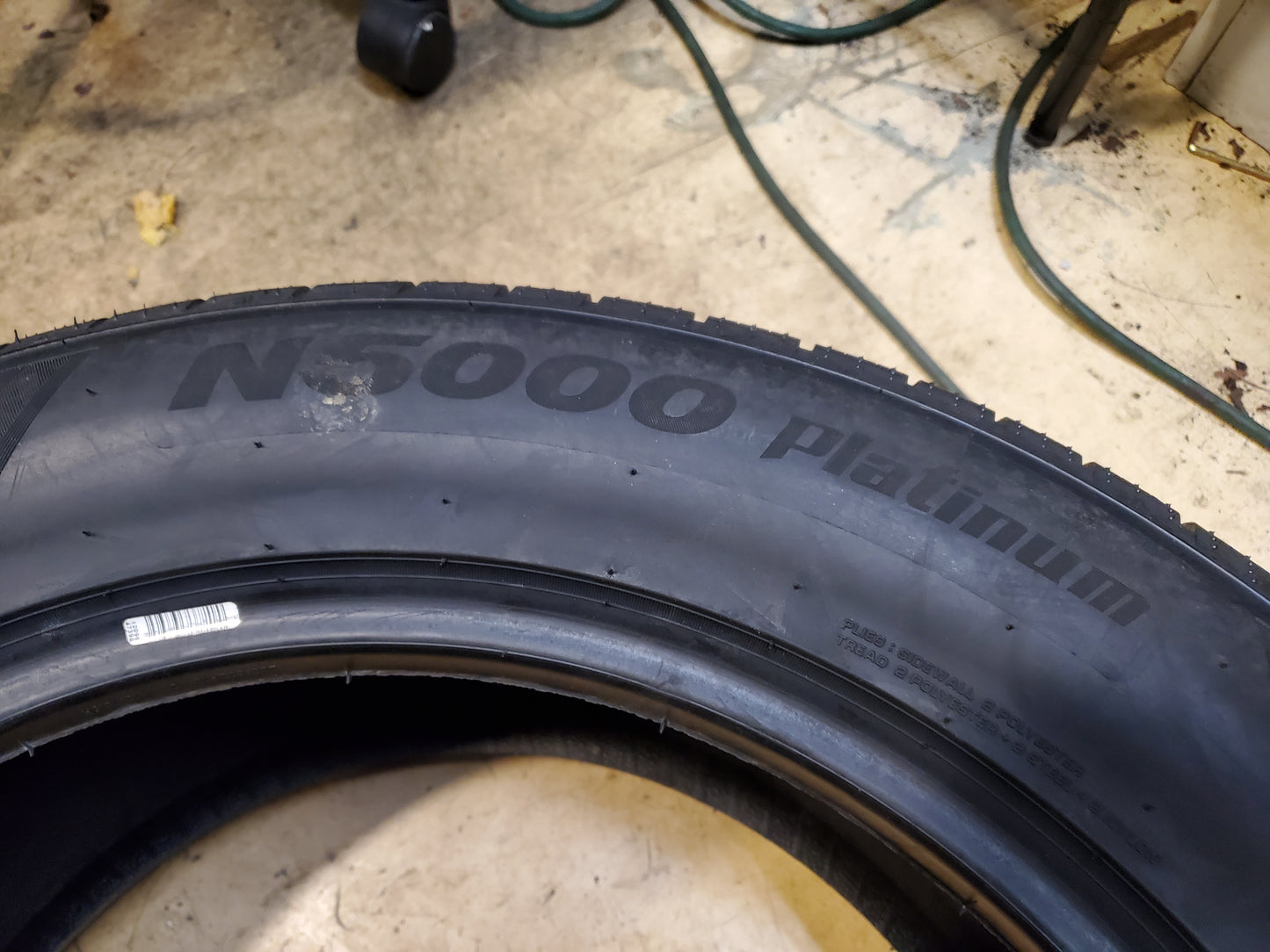 NEXEN N5000 PLATINUM BSW  265 50 19 110W XL ALL SEASON TIRE 16692NXK