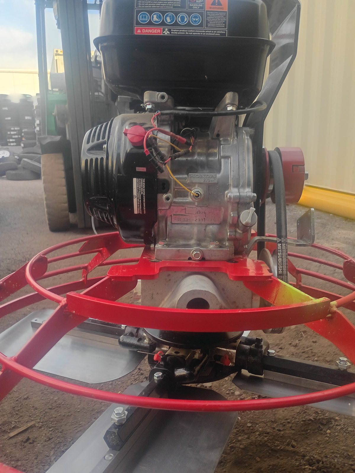 36" PRO ALLEN ENGRINEERING WALK BEHIND TROWEL 5.5HP