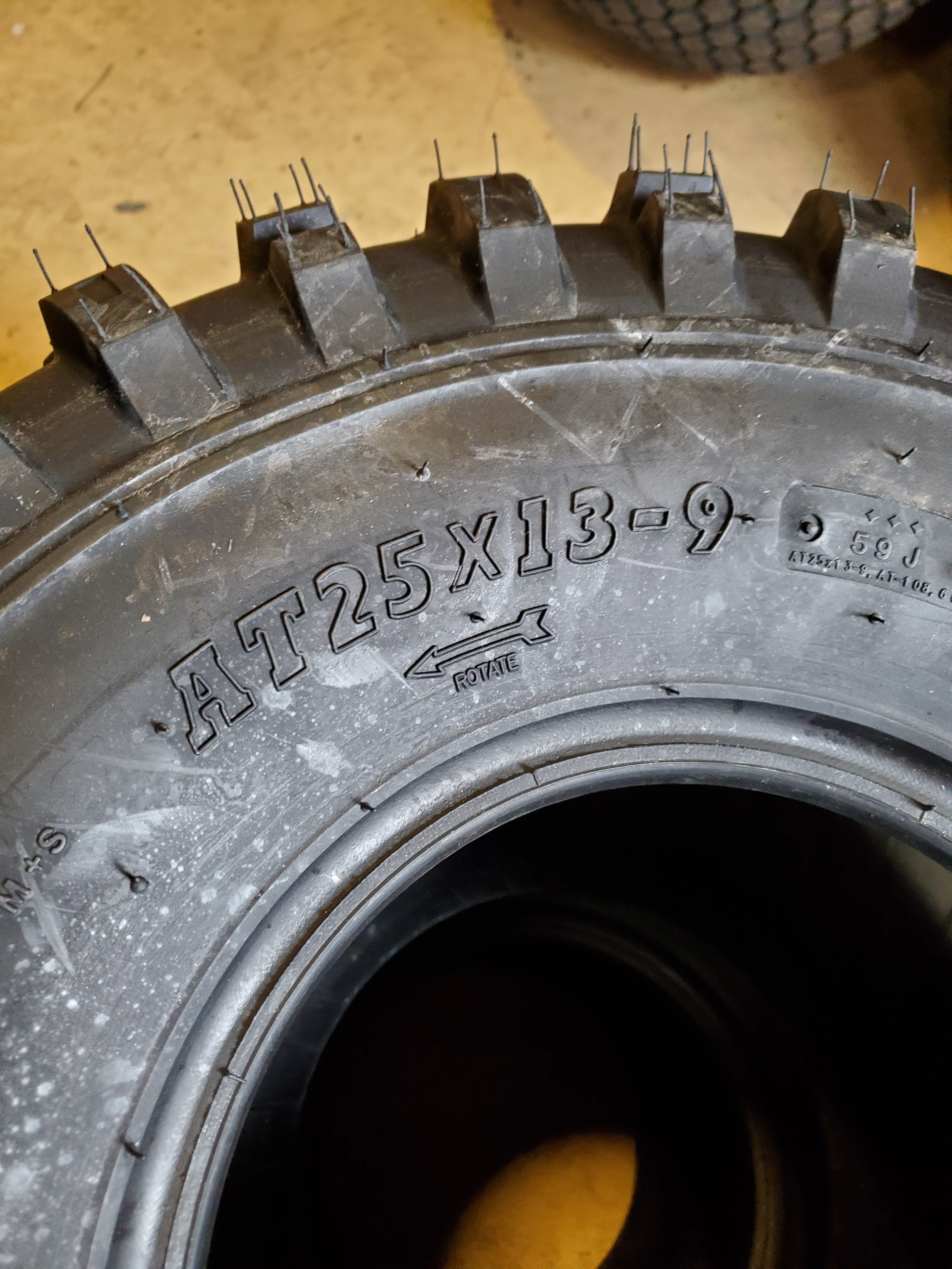 BKT SPORTS AT-108 BSW AT 25 13 9 59J 6PLY ATV/UTV TIRE 94000500