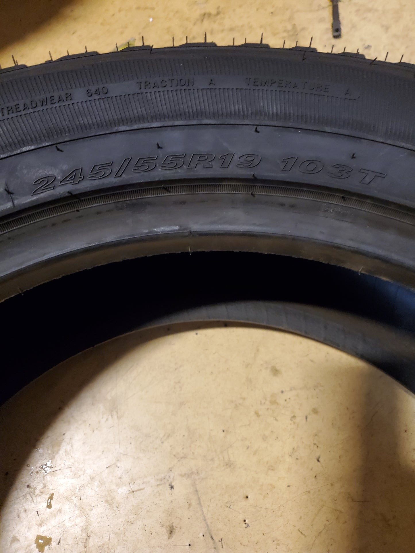 NOS NEXEN ROADIAN HTX RH5 BSW P 245 55 19 103T ALL SEASON TIRE 14326NXK