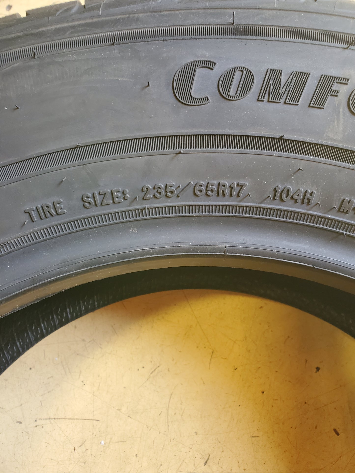 GOODYEAR ASSURANCE COMFORTDRIVE BSW P 235 65 17 104H ALL SEASON TIRE 413188582