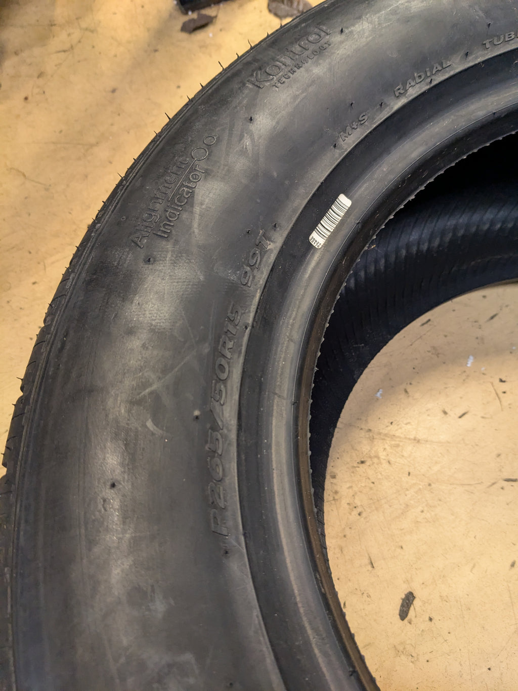 HANKOOK KINERGY ST WL P 265 50 15 99T SL ALL SEASON TIRE 1024777