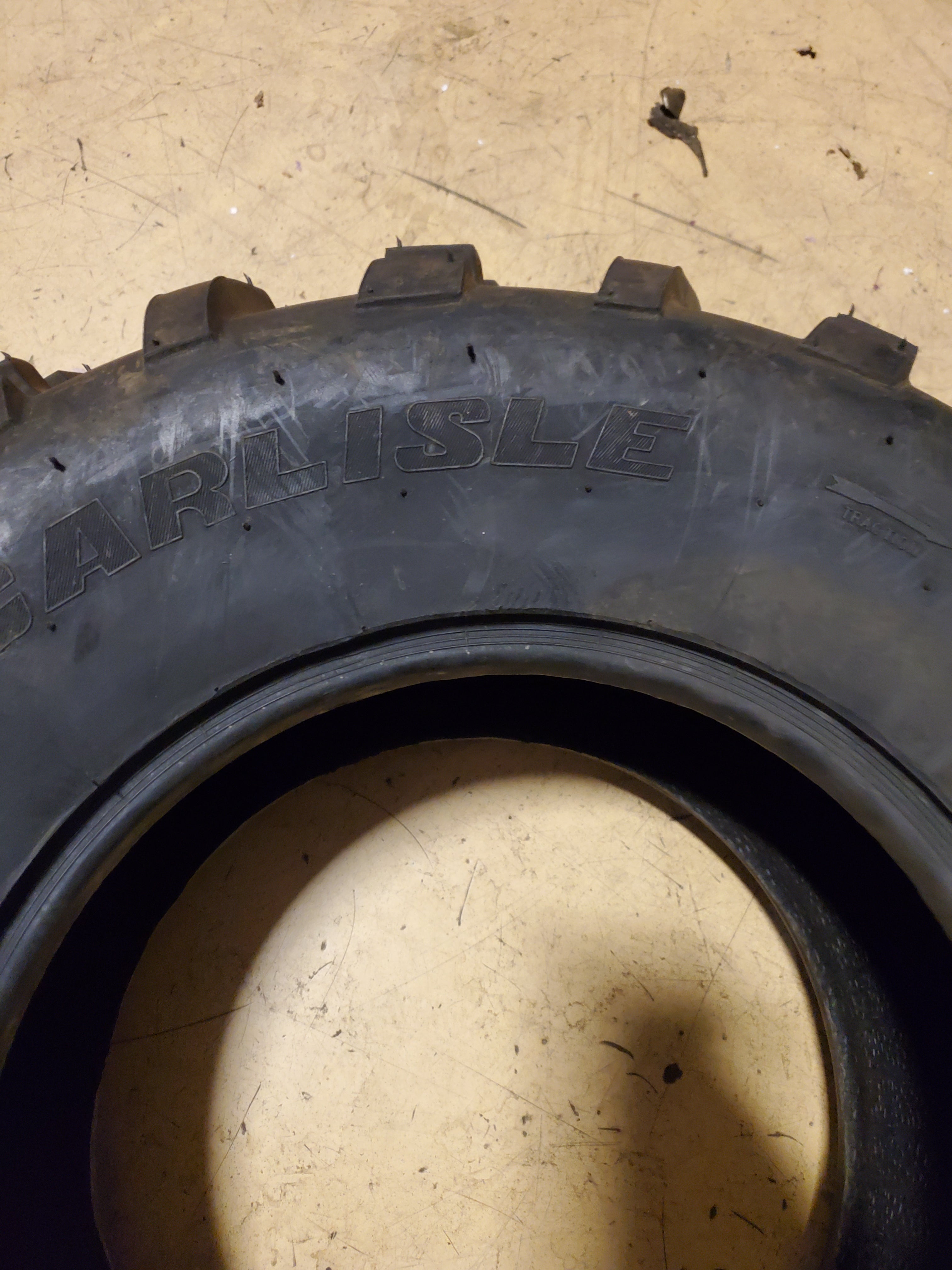 CARLISLE AT489 BSW  25 10 12 4PLY ATV/UTV TIRE 6P07691