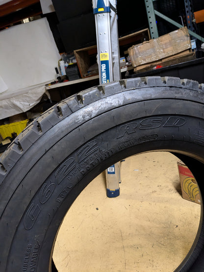 GOODYEAR G622 RSD 225 70 19.5 128/126N LRG 14PLY DRIVE TIRE 139755205