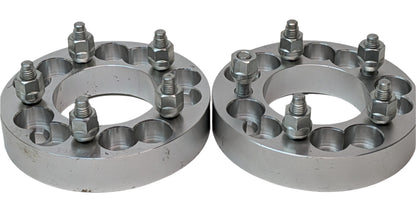 2 PCS MULTI DRILL WHEEL SPACER 5 ON 4.75 AND 5 ON 4.50 1.25" THICK