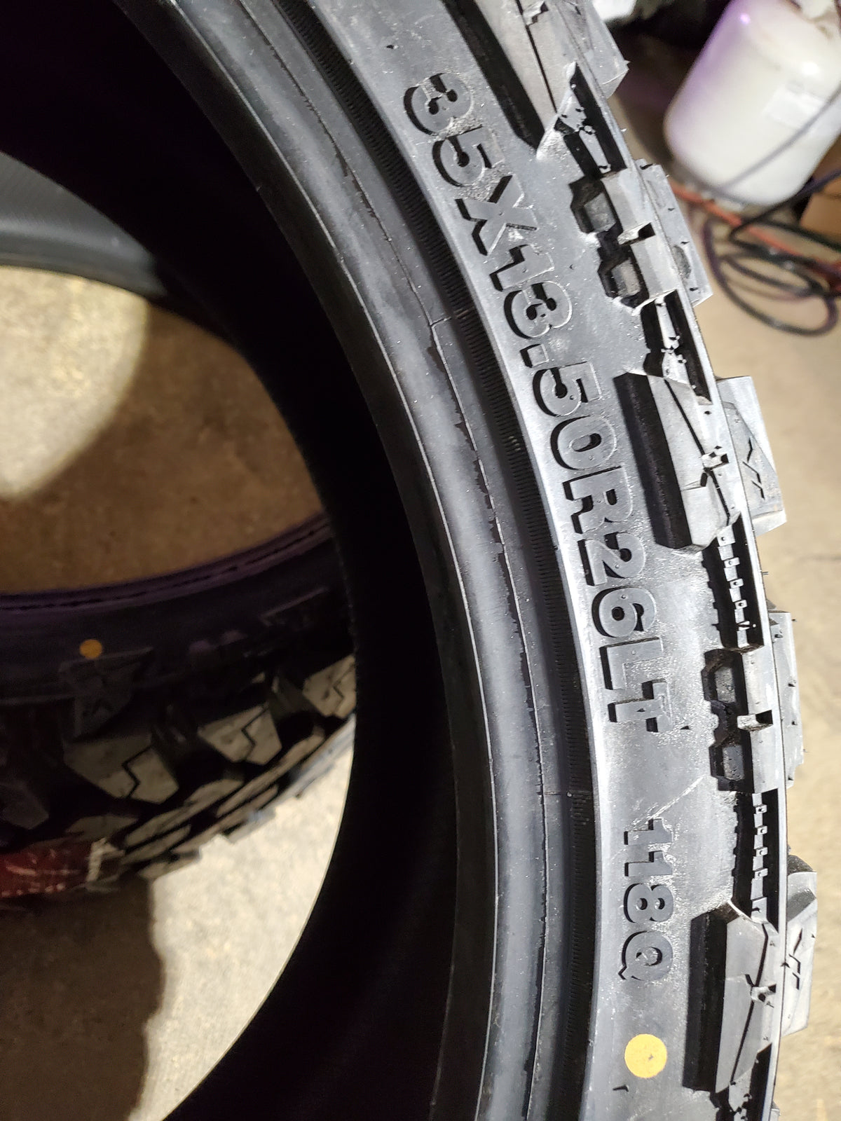 2 VENOM POWER TERRA HUNTER M/T BSW LT 35 13.5 26LT 118Q 10PLY MUD TERRAIN TIRE CVPMT29