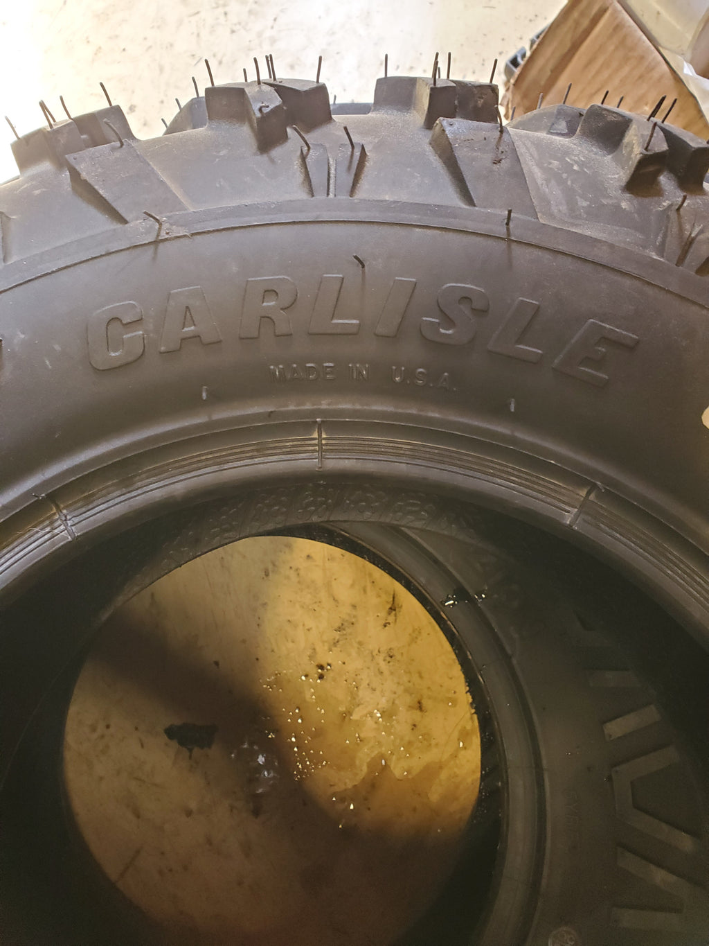 NOS CARLISLE BADLANDS XTR BSW AT 205 80 12 ATV/UTV TIRE 537068
