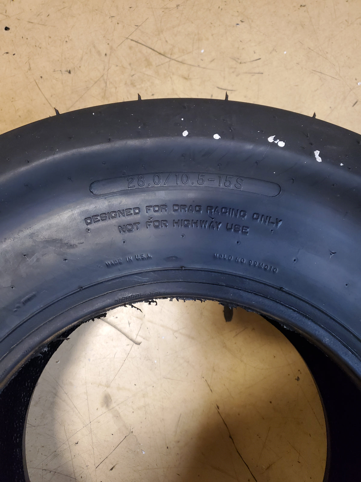 MICKEY THOMPSON ET DRAG WL 28 10.5 15S DRAG TIRE 90000000851