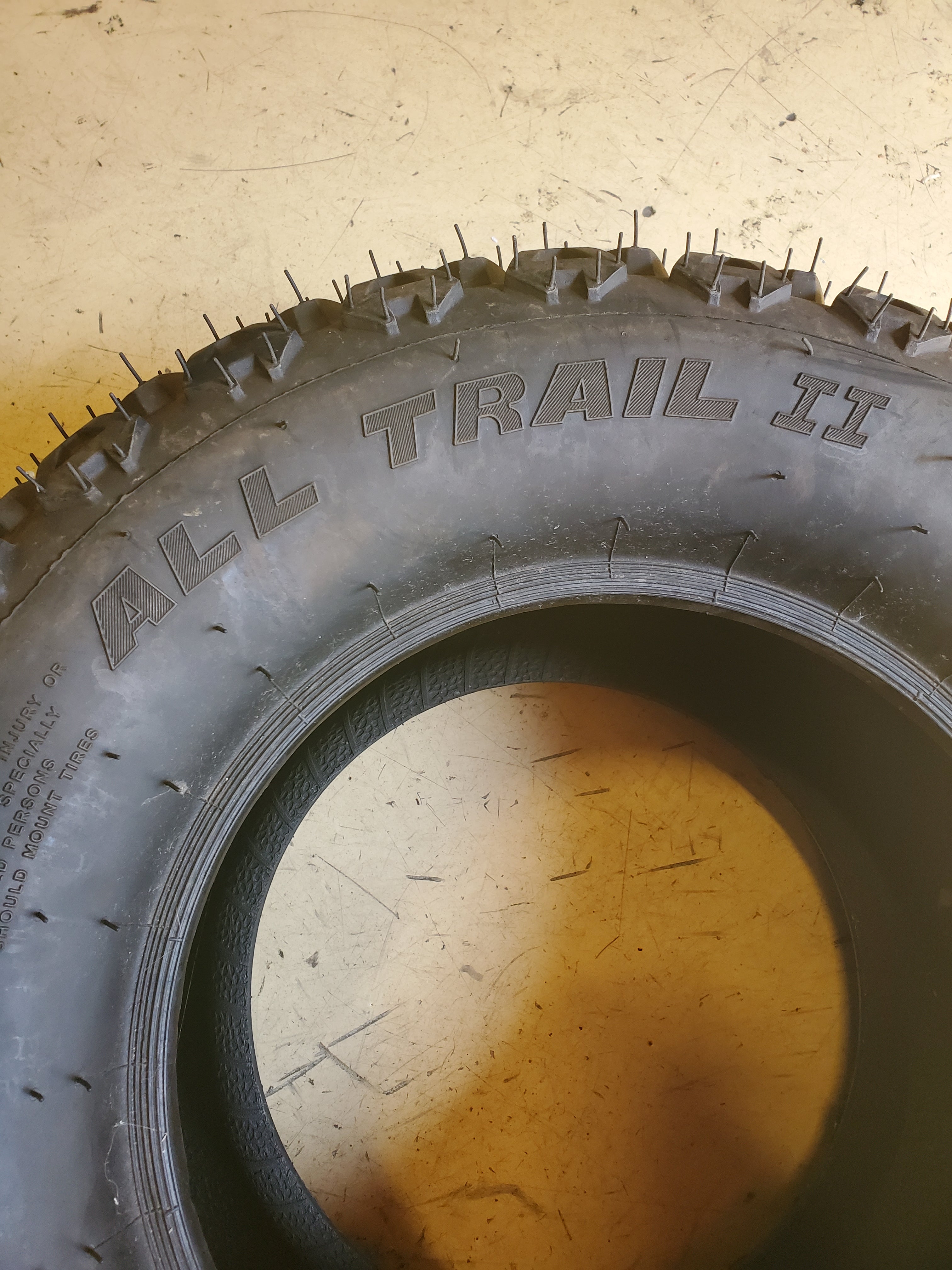 CARLISLE ALL TRAIL II BSW 25 11 12 82F 4PLY ATV/UTV TIRE 560444