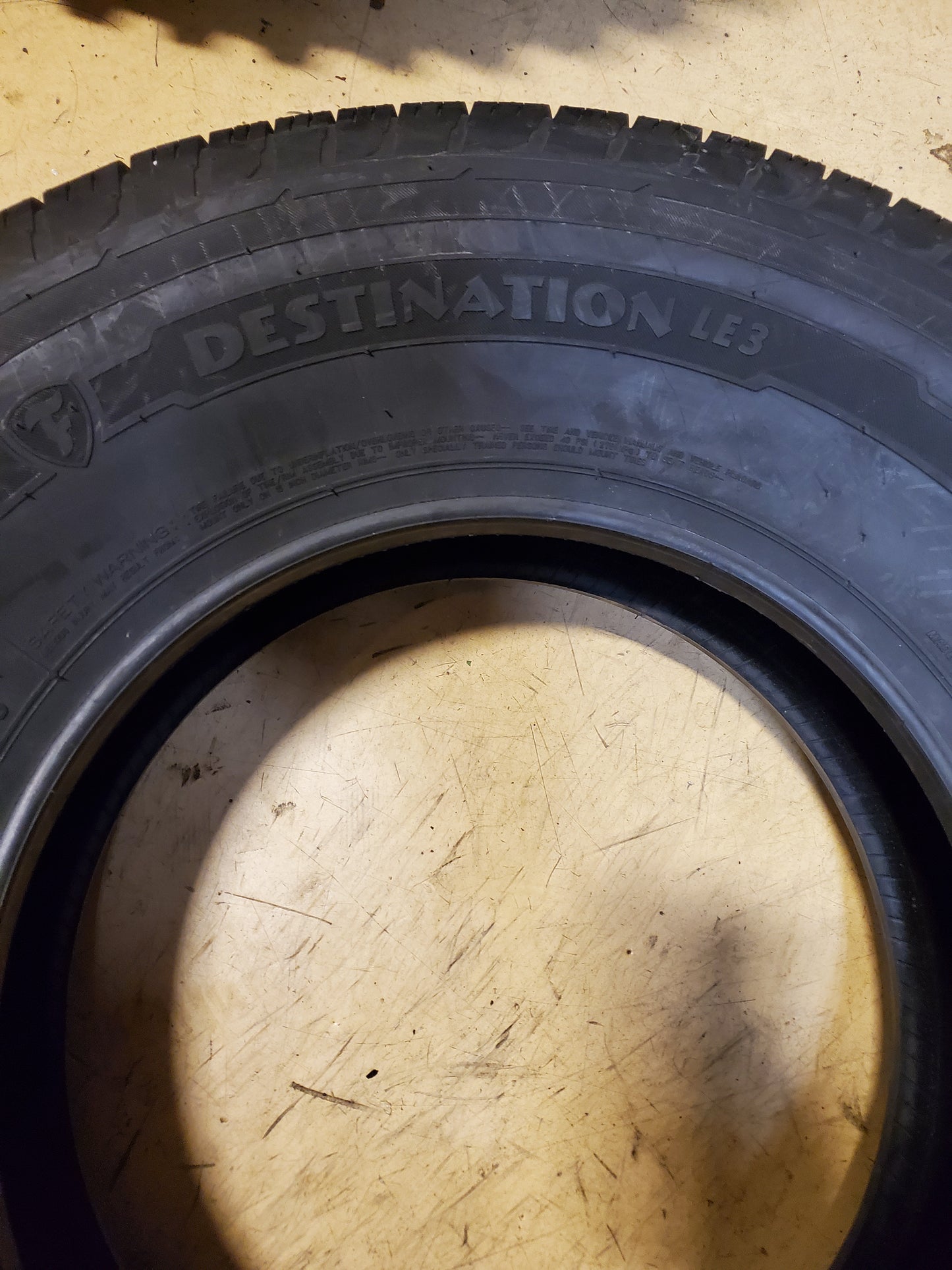 FIRESTONE DESTINATION LE3 BSW P 235 75 15 109T XL ALL SEASON TIRE 014819