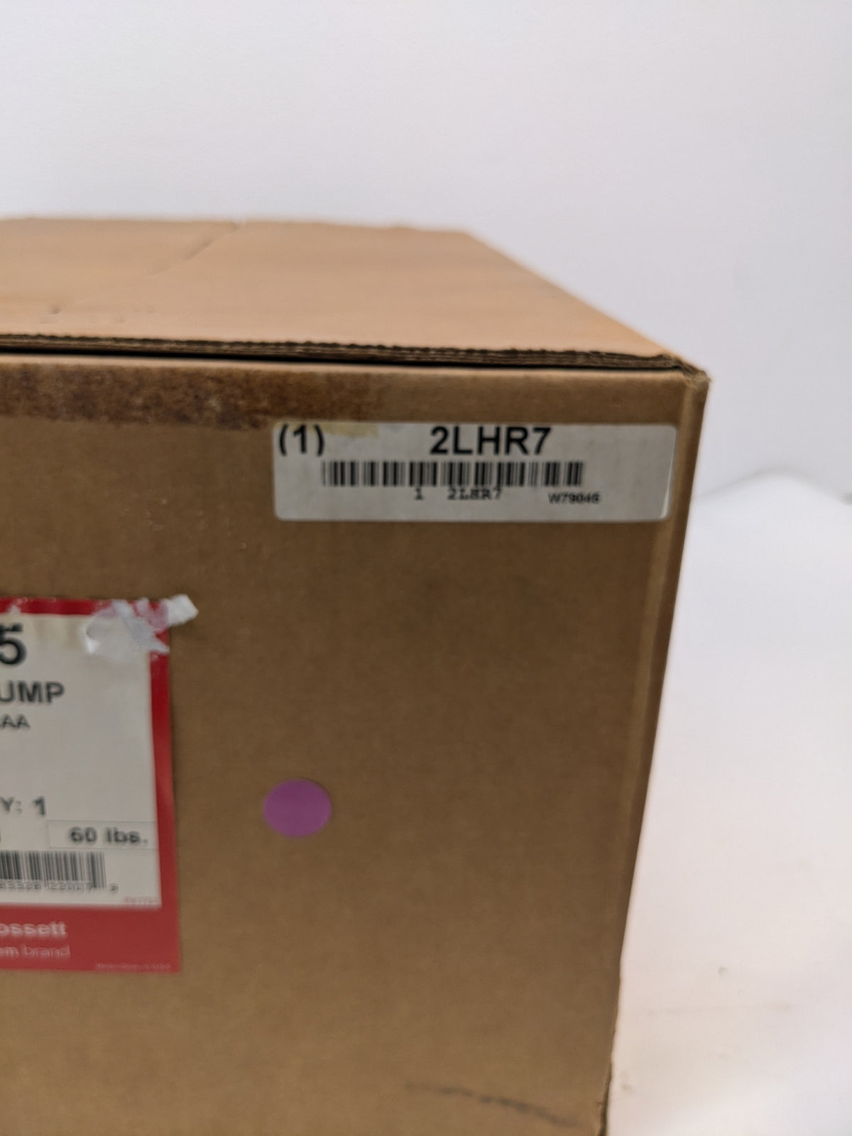 BELL & GOSSETT 90-34T PUMP 3/4 HP MOTOR 179045LF W79045 2LHR7