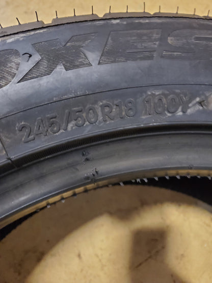 NOS TOYO PROXES SPORT A/S BSW P 245 50 18 100Y UHP TIRE 214360