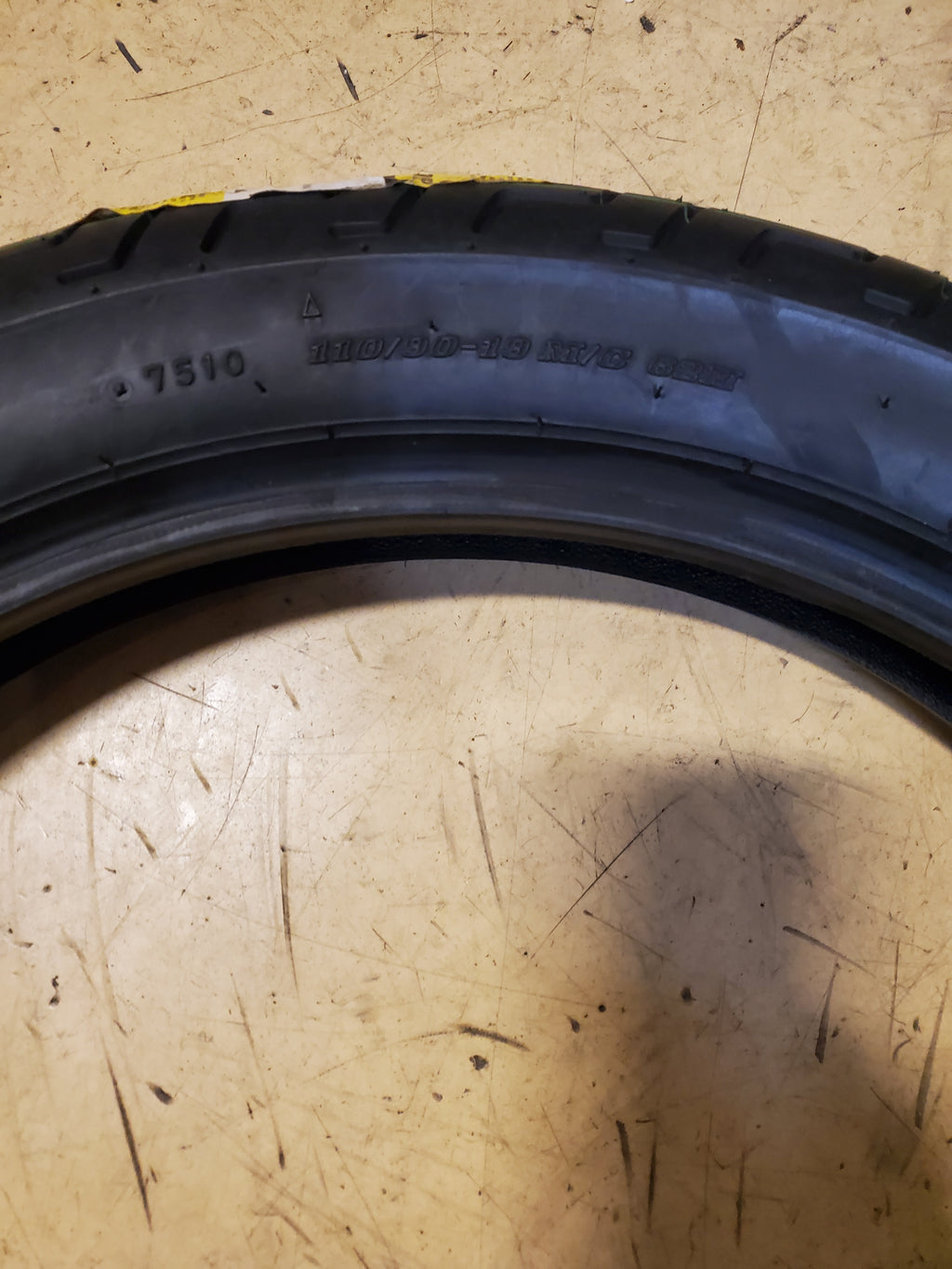 DUNLOP D404F BSW P 110 90 19 62H FRONT MOTORCYCLE TIRE 4333416075