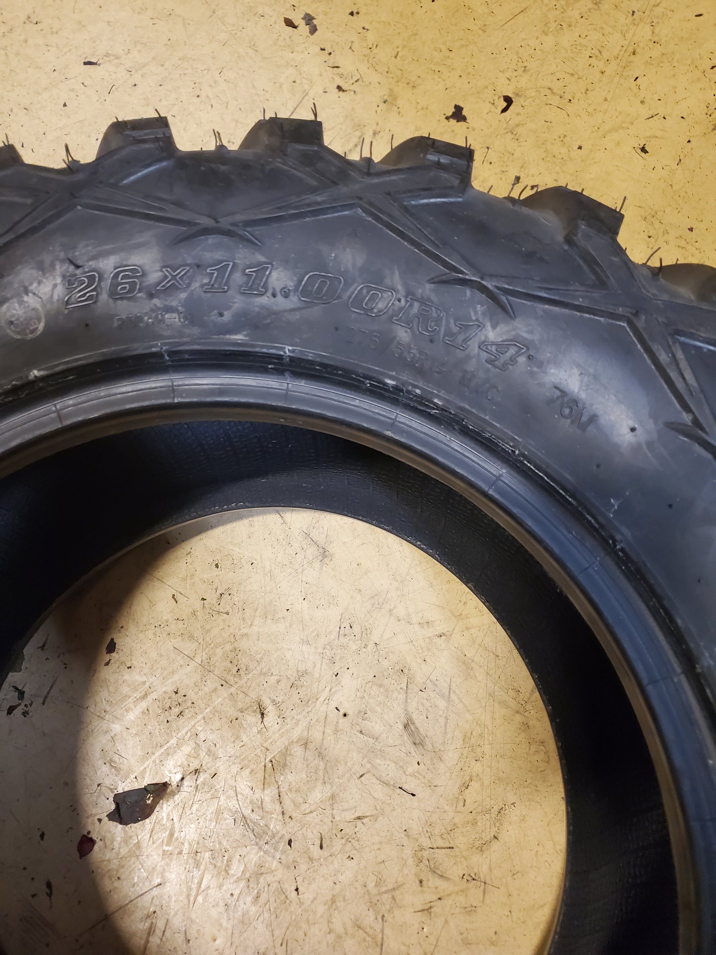 NOS TUSK TERRABITE BSW 26 11 14 76M 8PLY ATV/UTV TIRE 1231630244