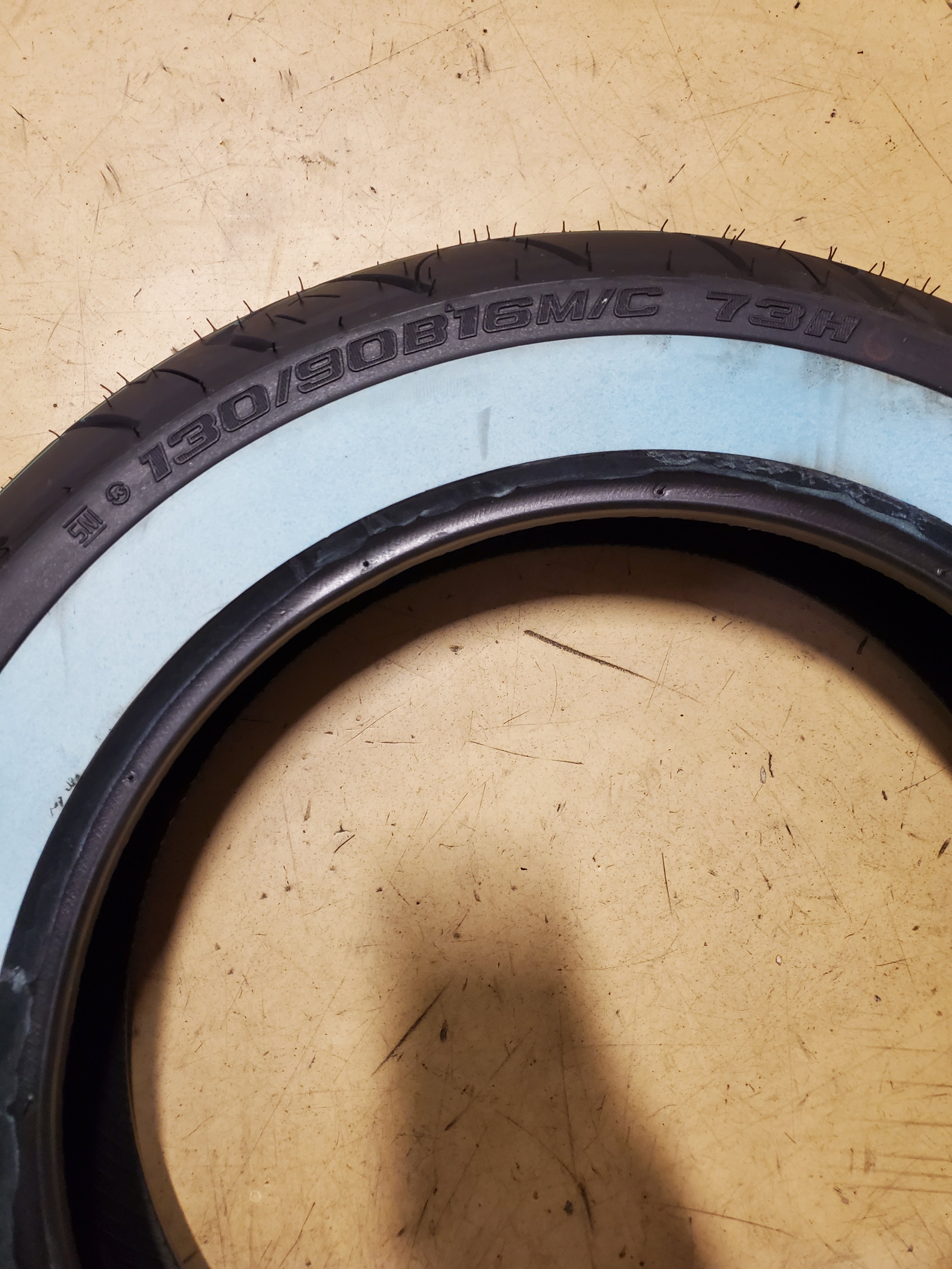 SHINKO SR777R HD WW 130 90 16 73H REAR MOTORCYCLE TIRE 874595