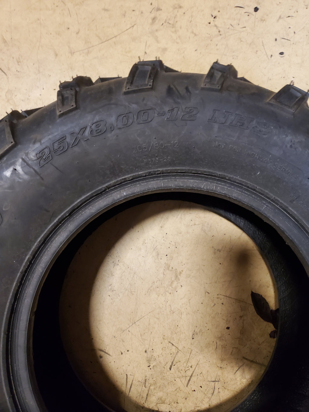 POLARIS P373 BSW 25 8 12 6PLY ATV/UTV TIRE 5419027