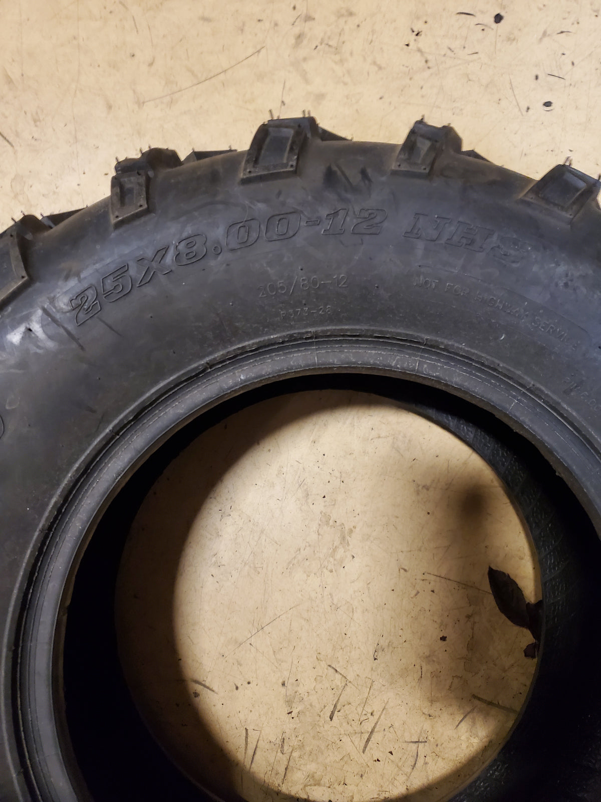 POLARIS P373 BSW 25 8 12 6PLY ATV/UTV TIRE 5419027