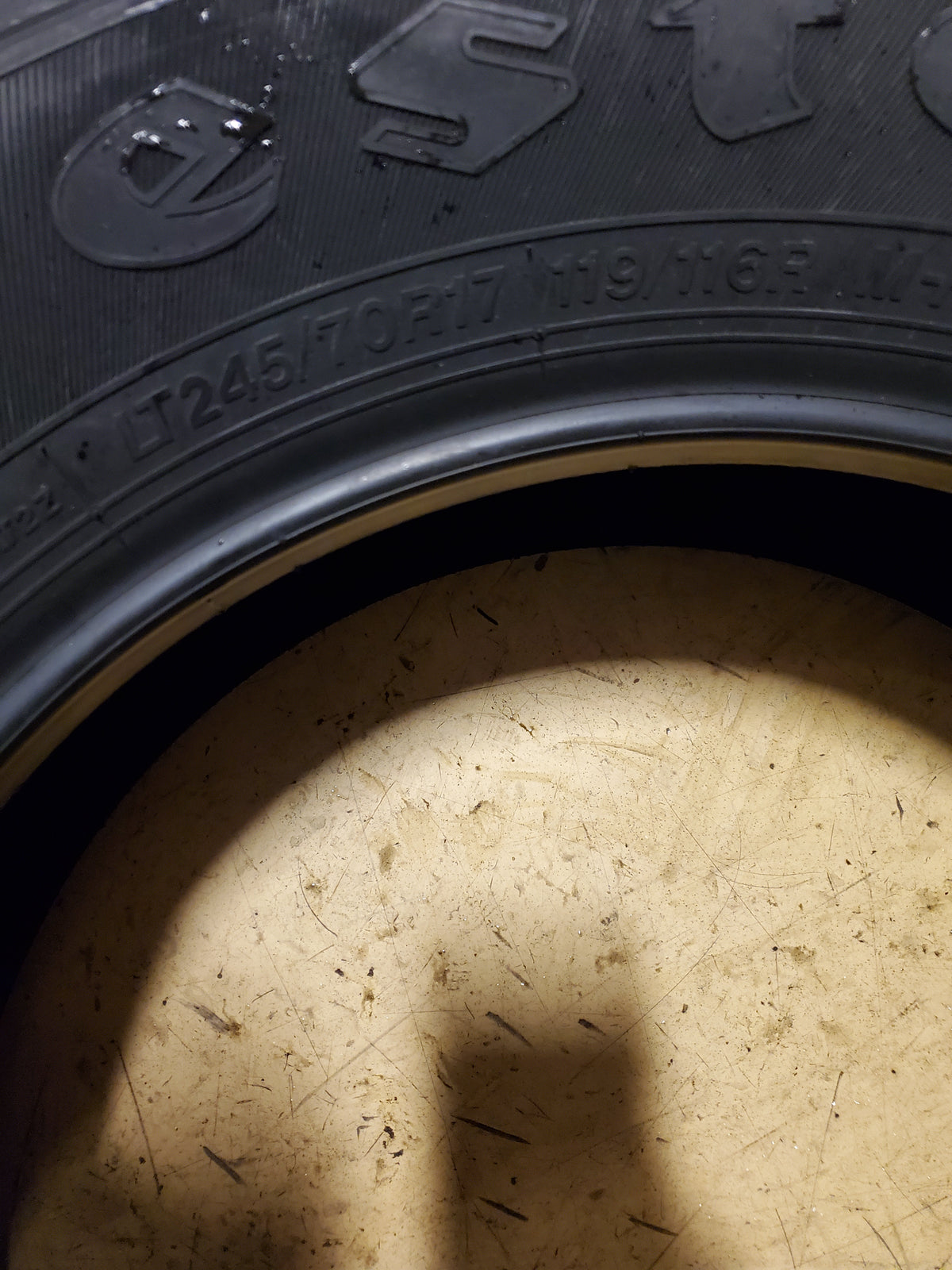 FIRESTONE TRANSFORCE AT2 BSW LT 245 70 17 119/116R 10PLY ALL TERRAIN TIRE 000186