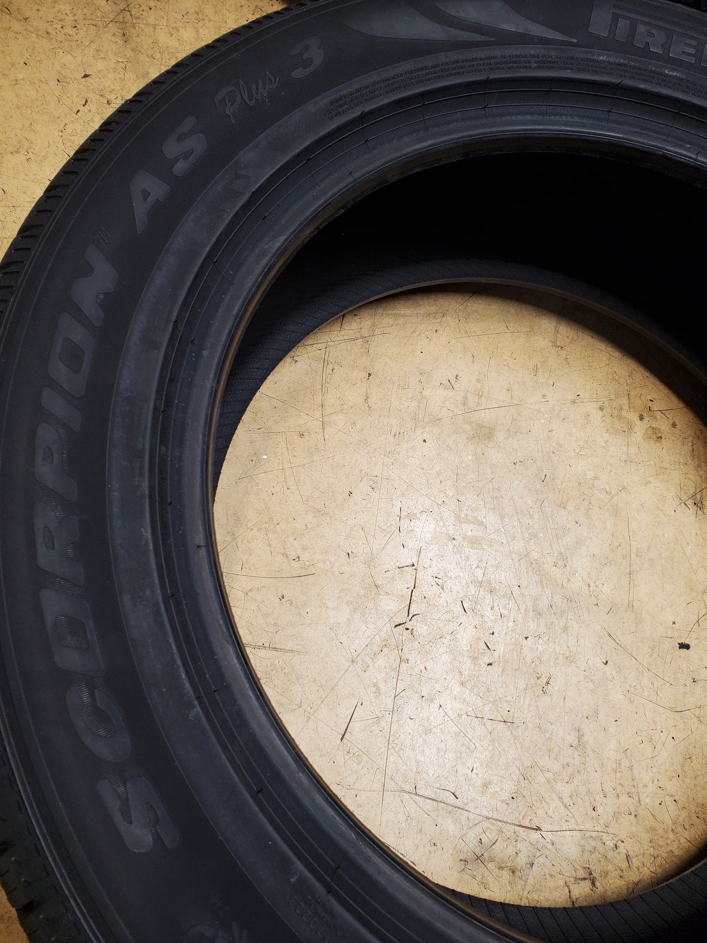 PIRELLI SCORPION ALL SEASON PLUS 3 BSW P 255 55 20 110H XL ALL SEASON TIRE 3920200
