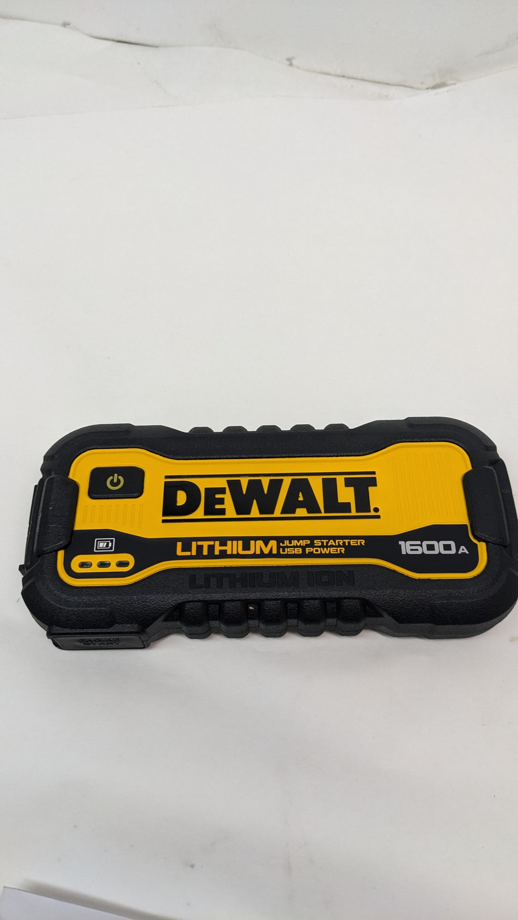 DEWALT DXAELJ16 1600 PEAK AMP JUMP STARTER BATTERY BOOSTER WITH USB POWER STATION