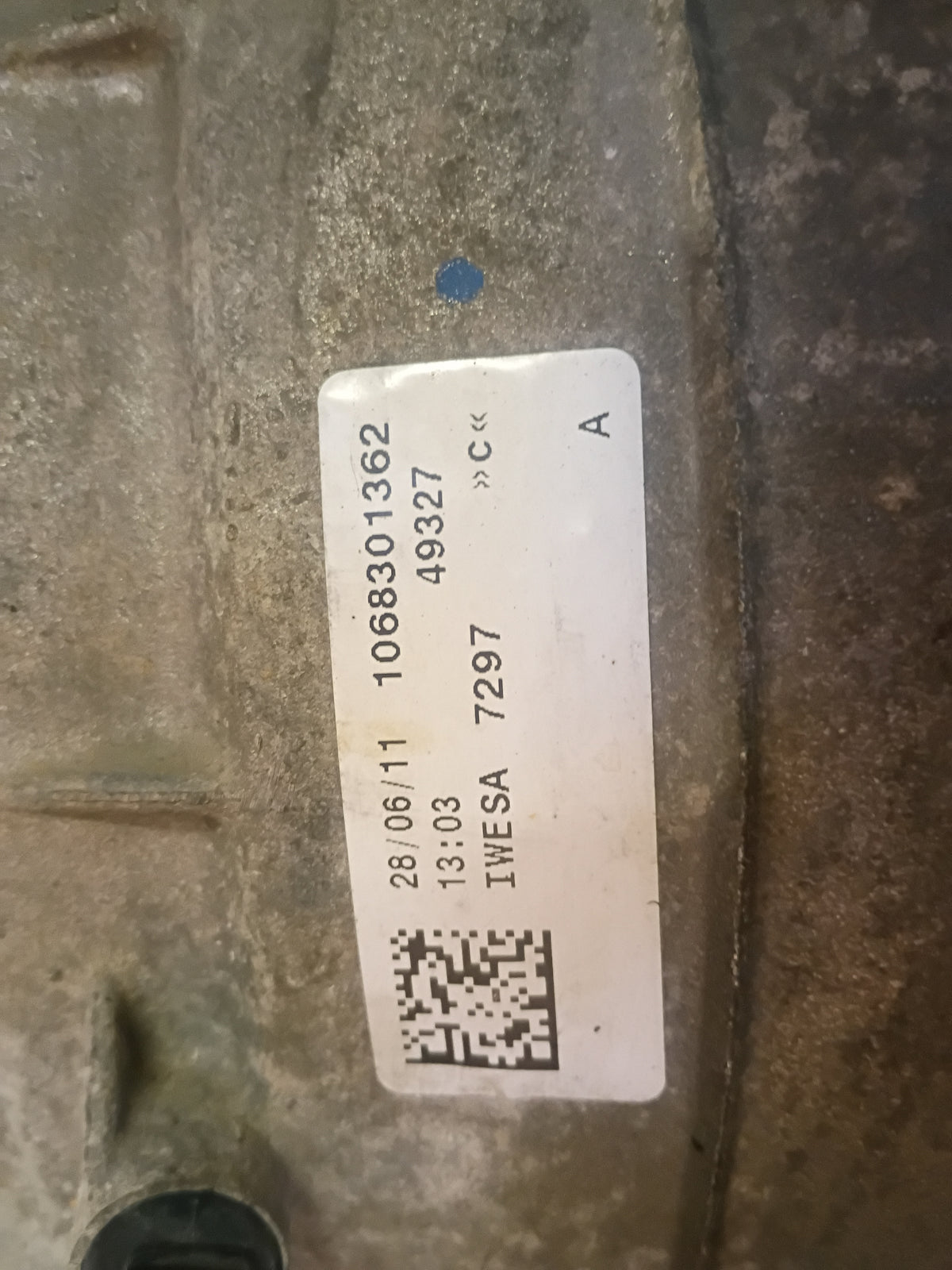 USED TRANSMISSION ASSY. 10-12 XF XJ 5.0 AUTOMATIC 9X23-7000-CE