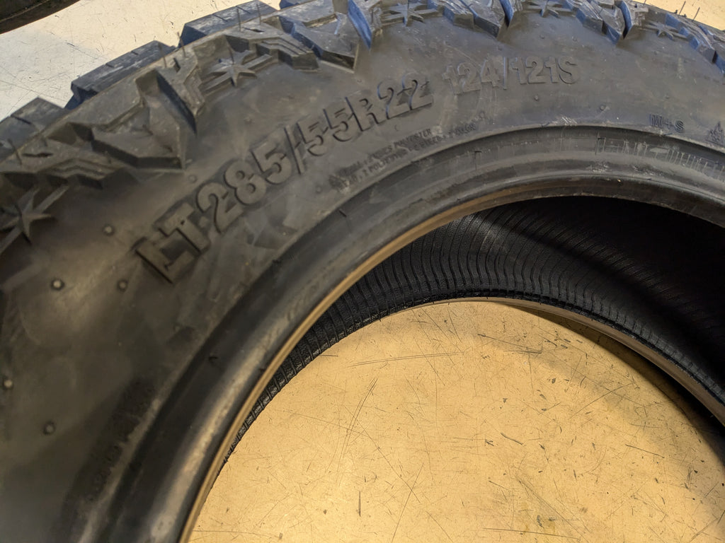 PREDATOR NEW MUTANT X-AT BSW LT 285 55 22 124/121S E ALL TERRAIN TIRE PRXAT69
