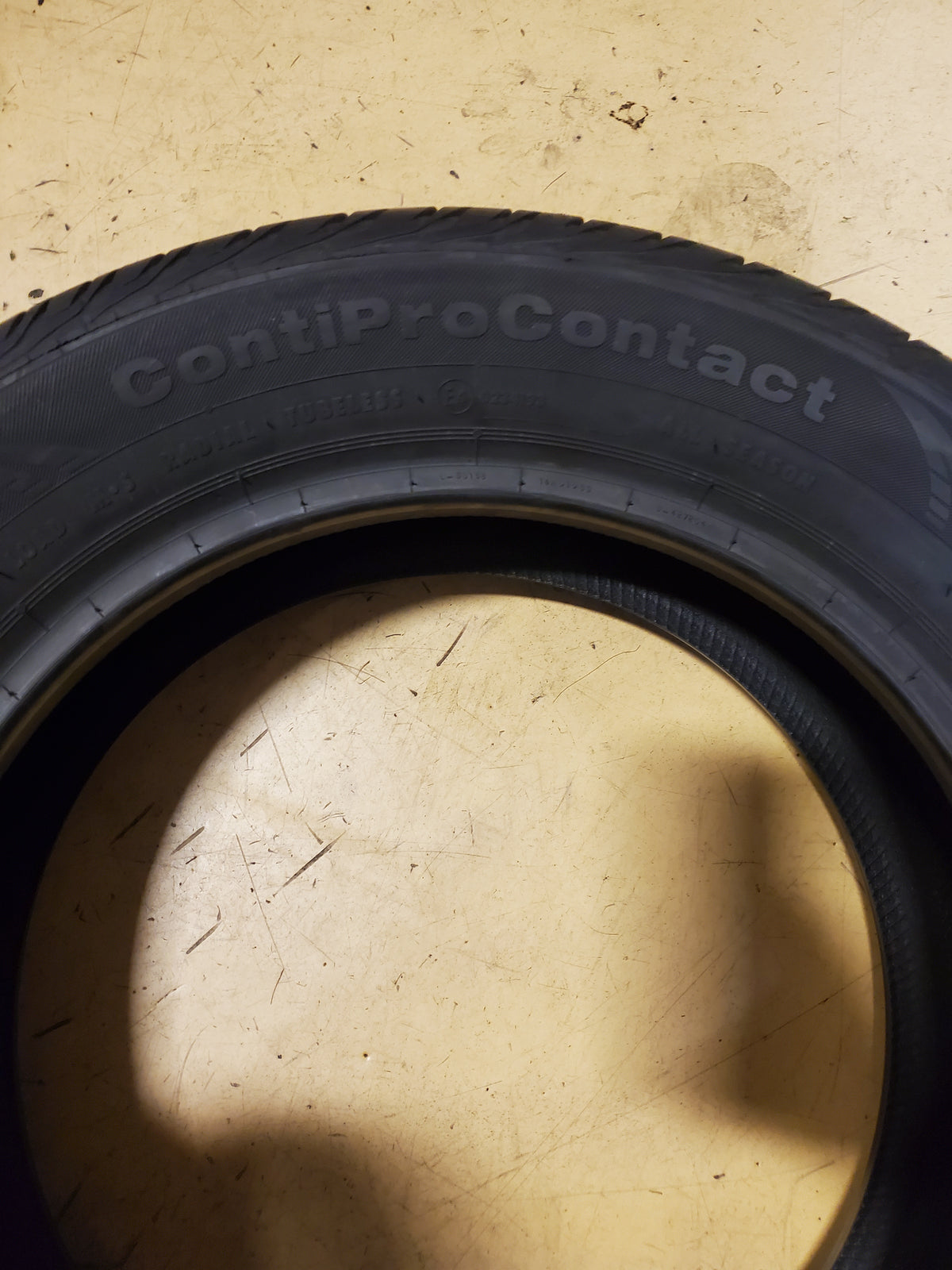 2 CONTINENTAL CONTIPROCONTACT BSW P 205 55 16 89H ALL SEASON TIRE 15490310000