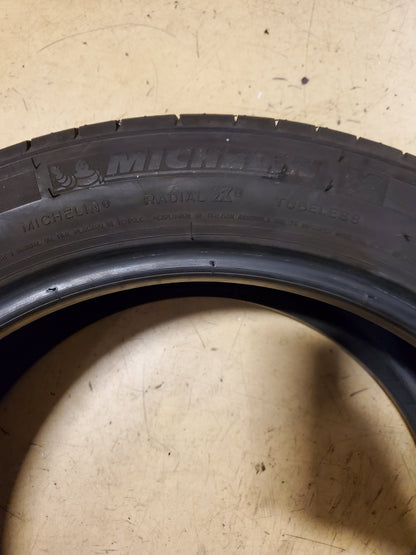 2 USED 6/32” MICHELIN ENERGY SAVER A/S BSW P 215 50 17 91H ALL SEASON TIRE 16798