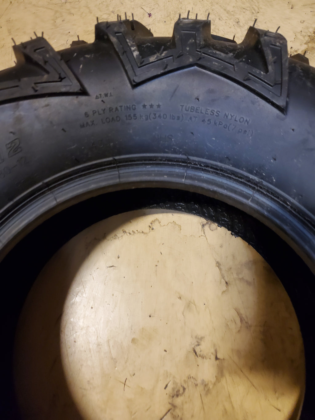 HALBERD BSW 25 8 12 43J 6PLY ATV/UTV TIRE HU01-04