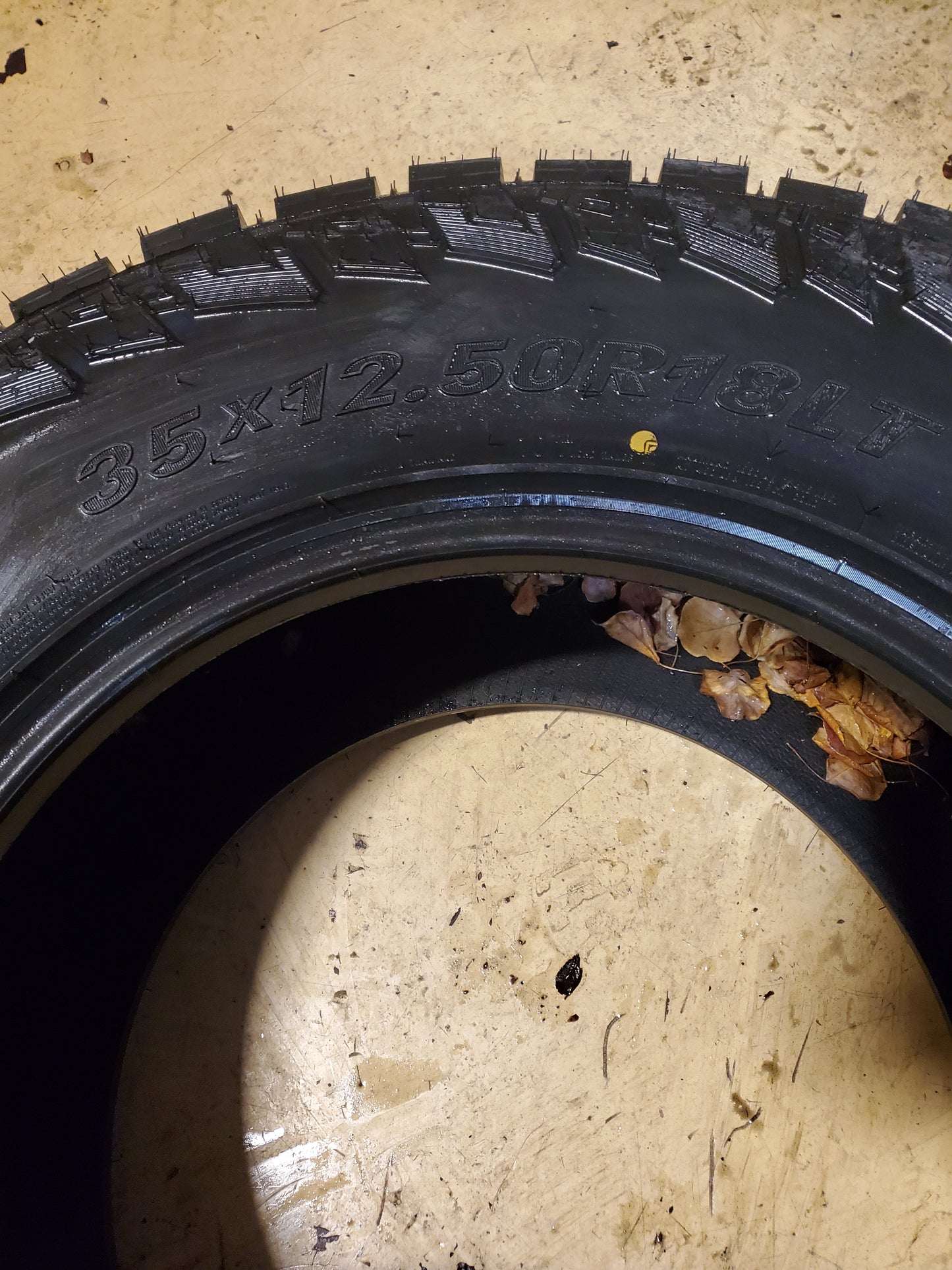 TBB TS-57 R/T BSW LT 35 12.5 18 123Q 10PLY RUGGED TERRAIN TIRE LK5B7RA