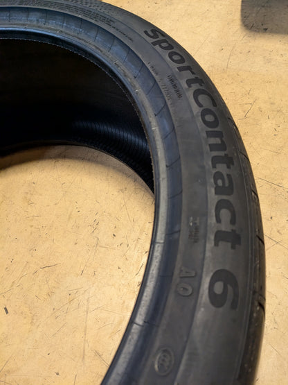 CONTINENTAL SPORTCONTACT 6 P 295 35 23 108Y XL TIRES 03584760000 UHP SUMMER
