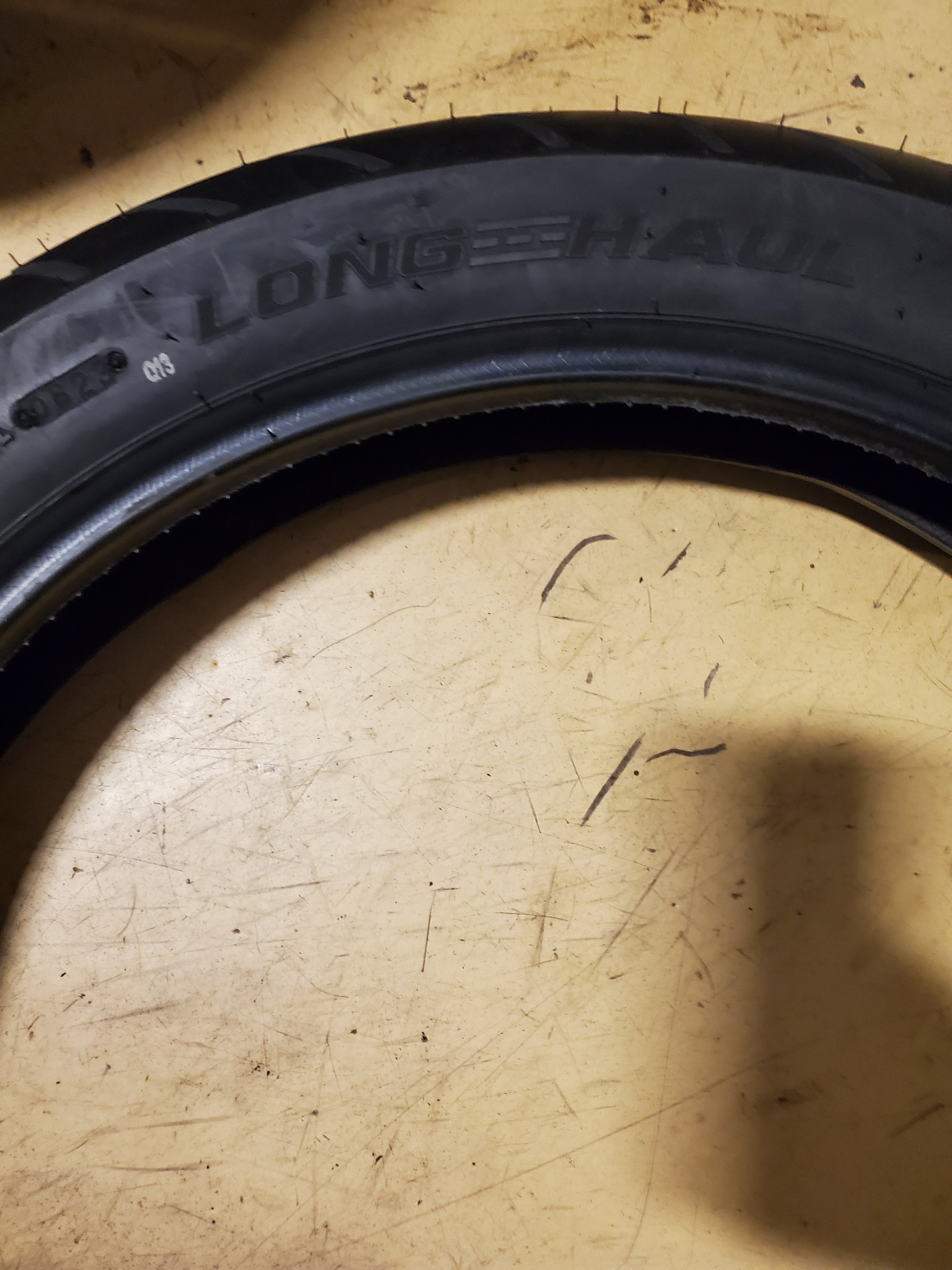 SHINKO LONG HAUL SR999 HD BSW 110 90 19 62H FRONT MOTORCYCLE TIRE 874917