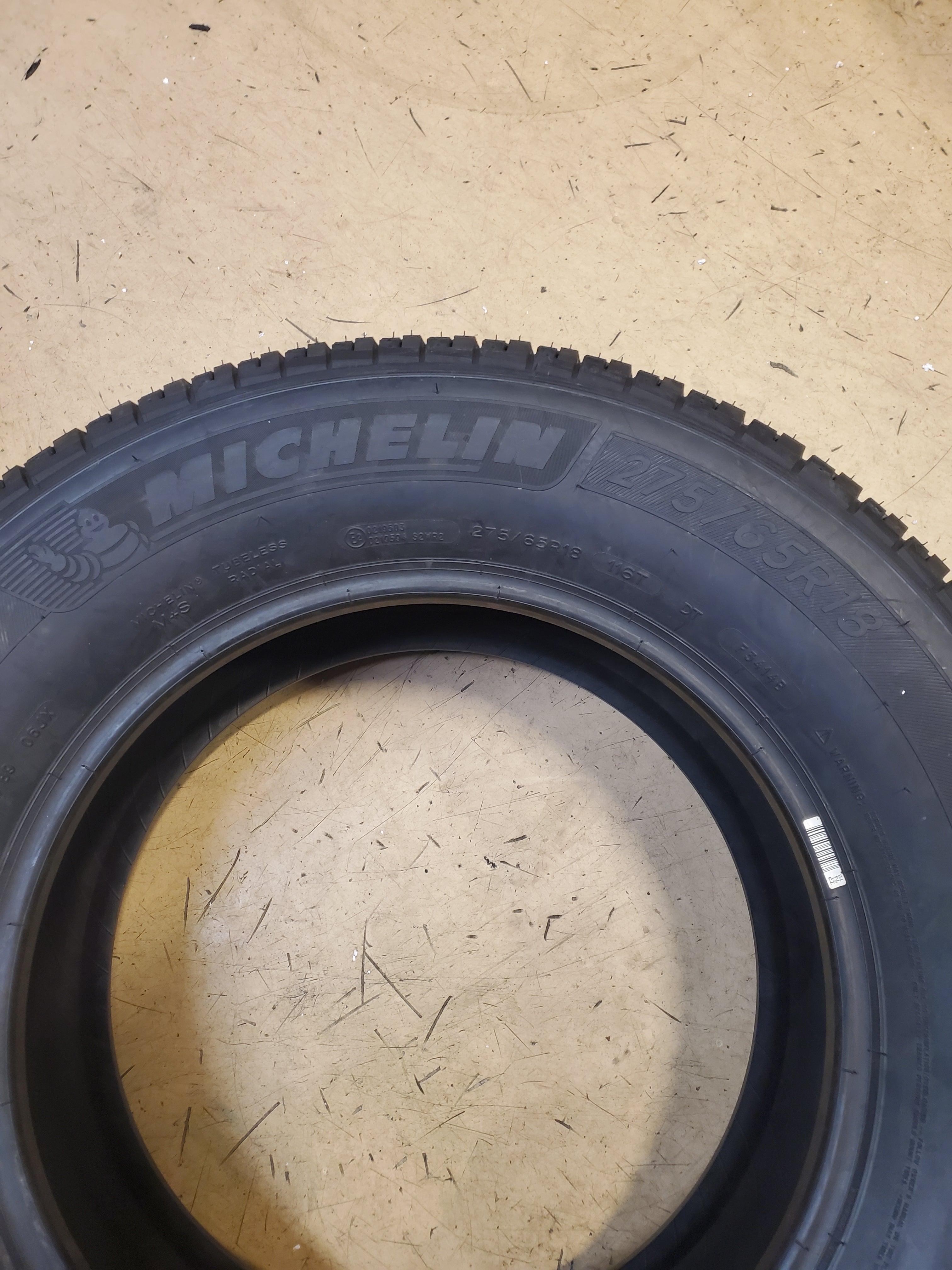 2 MICHELIN PRIMACY XC BSW P 275 65 18 116T ALL SEASON TIRE 73594