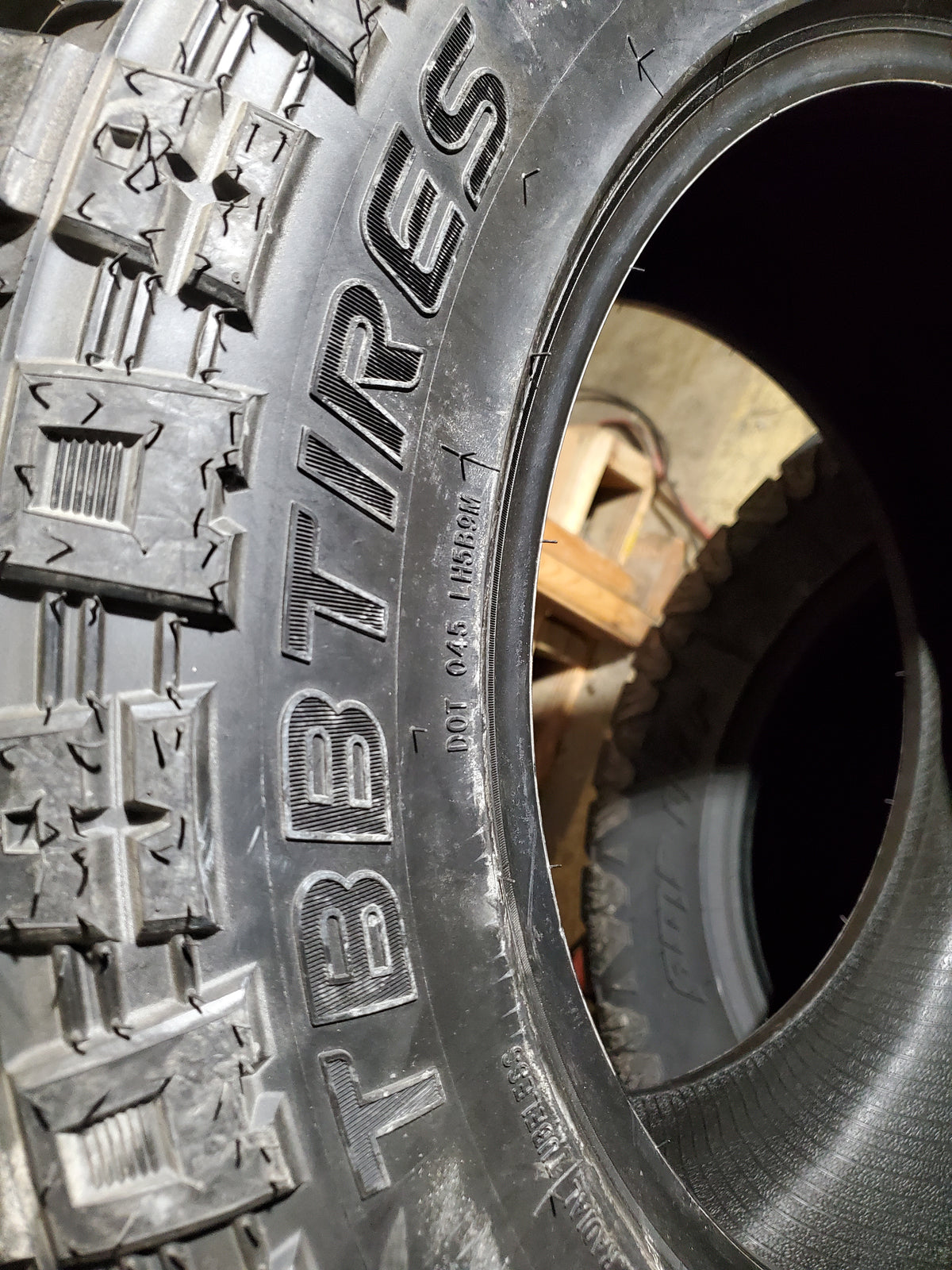 TBB TS 67 M/T BSW LT 33 12.5 18 118Q 10PLY MUD TERRAIN TIRE 840156401517