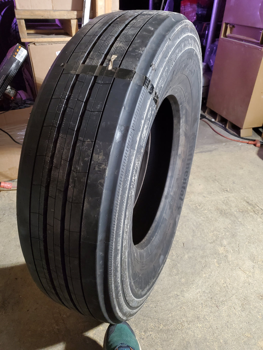 CONTINENTAL CONTI ECO PLUS HT3 BSW LT 11 22.5 144/142L 14PLY TRAILER TIRE 05310280000