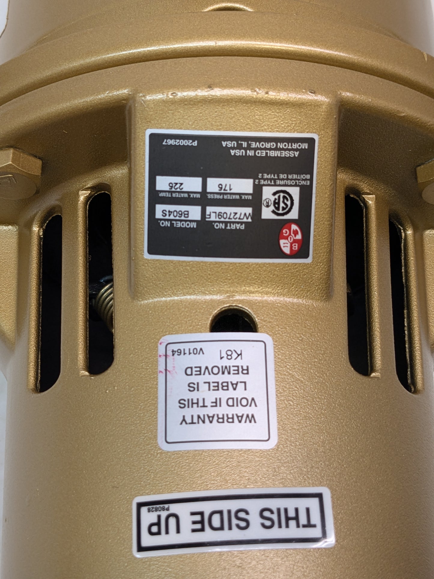 BELL AND GOSSET SERIES 60 PUMP W72709LF AB 1/4 HP B604S 1-1/4 X 5-1/4 5JPE3