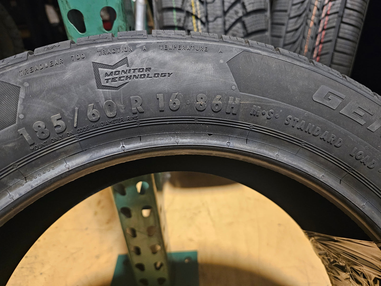 2 GENERAL ALTIMAX RT45 P 185 60 15 86H SL ALL SEASON TIRES 15577640000