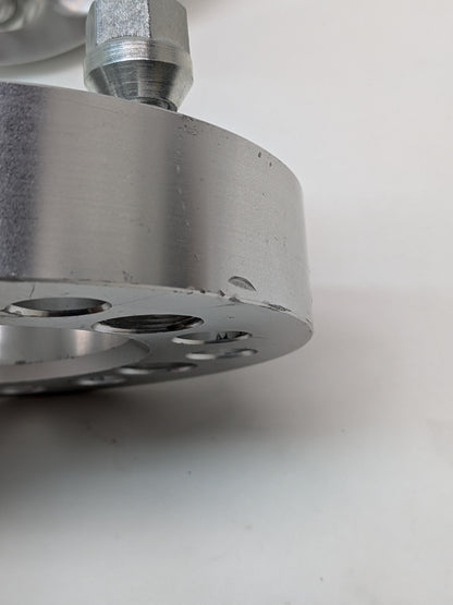 2 PCS MULTI DRILL WHEEL SPACER 5 ON 4.75 AND 5 ON 4.50 1.25" THICK