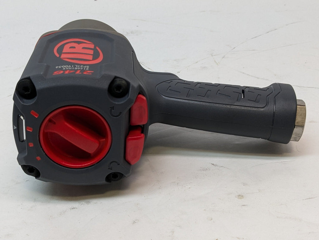 INGERSOLL RAND 3/4-INCH-DRIVE AIR IMPACT WRENCH WITH QUIET PISTOL-GRIP DESIGN 2146Q1MAX