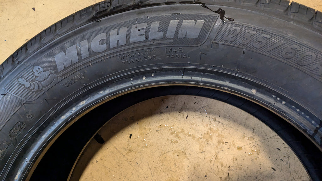 2 MICHELIN DEFENDER T+H BSW P 235 60 18 103H ALL SEASON TIRE 03640
