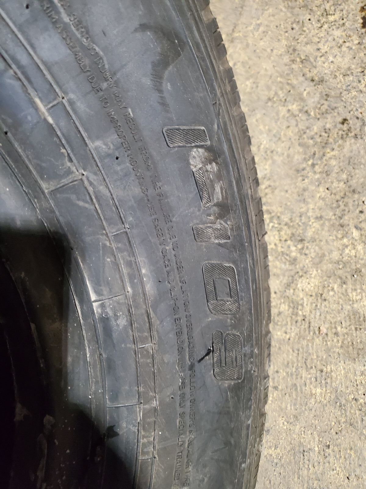 IRONMAN I109 ECOFT BSW LT 7.5 16 122/118N 14PLY ALL POSITION TIRE 93354