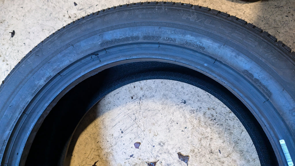 BRIDGESTONE  ECOPIA H/L 422 PLUS BSW P 265 50 20 107T ALL SEASON TIRE 000864