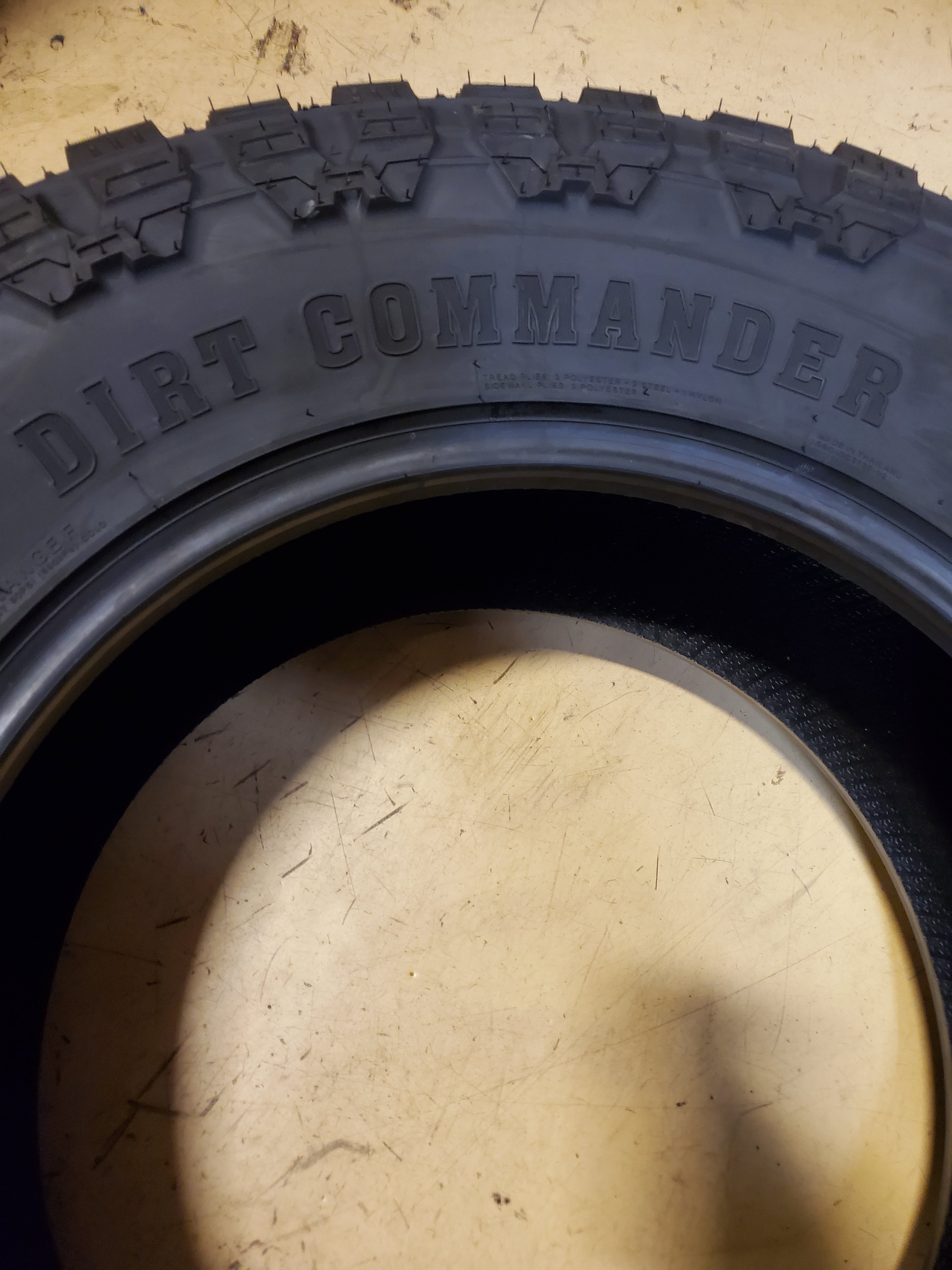 (KSL ONLY) 2 CENTENNIAL DIRT COMMANDER M/T BSW LT 37 12.5 20 129Q 12PLY MUD TIRE TCD2037125F