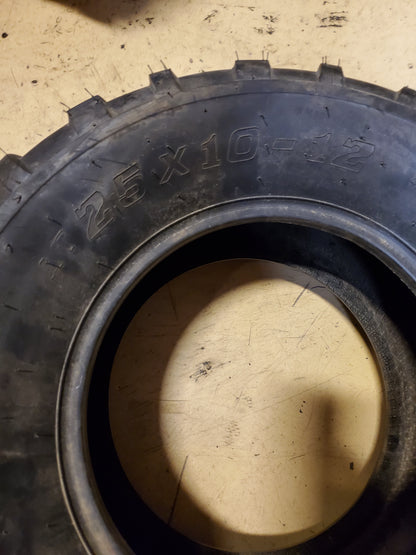 NOS AT 25 10 12 49G 4PLY ATV/UTV TIRE 251012494