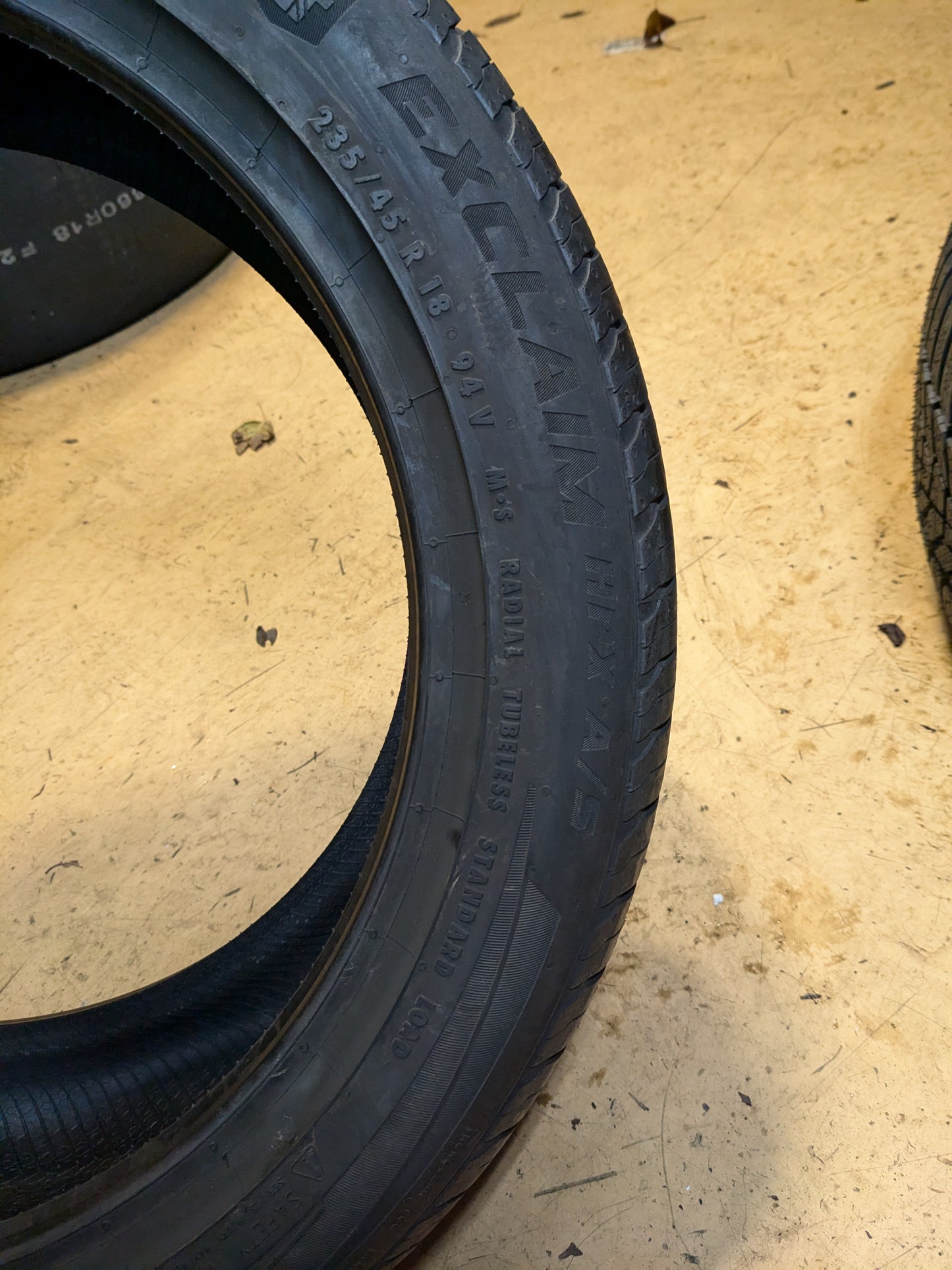 GENERAL EXCLAIM HPX A/S BSW P 235 45 18 94V SL ALL SEASON TIRE 15498500000