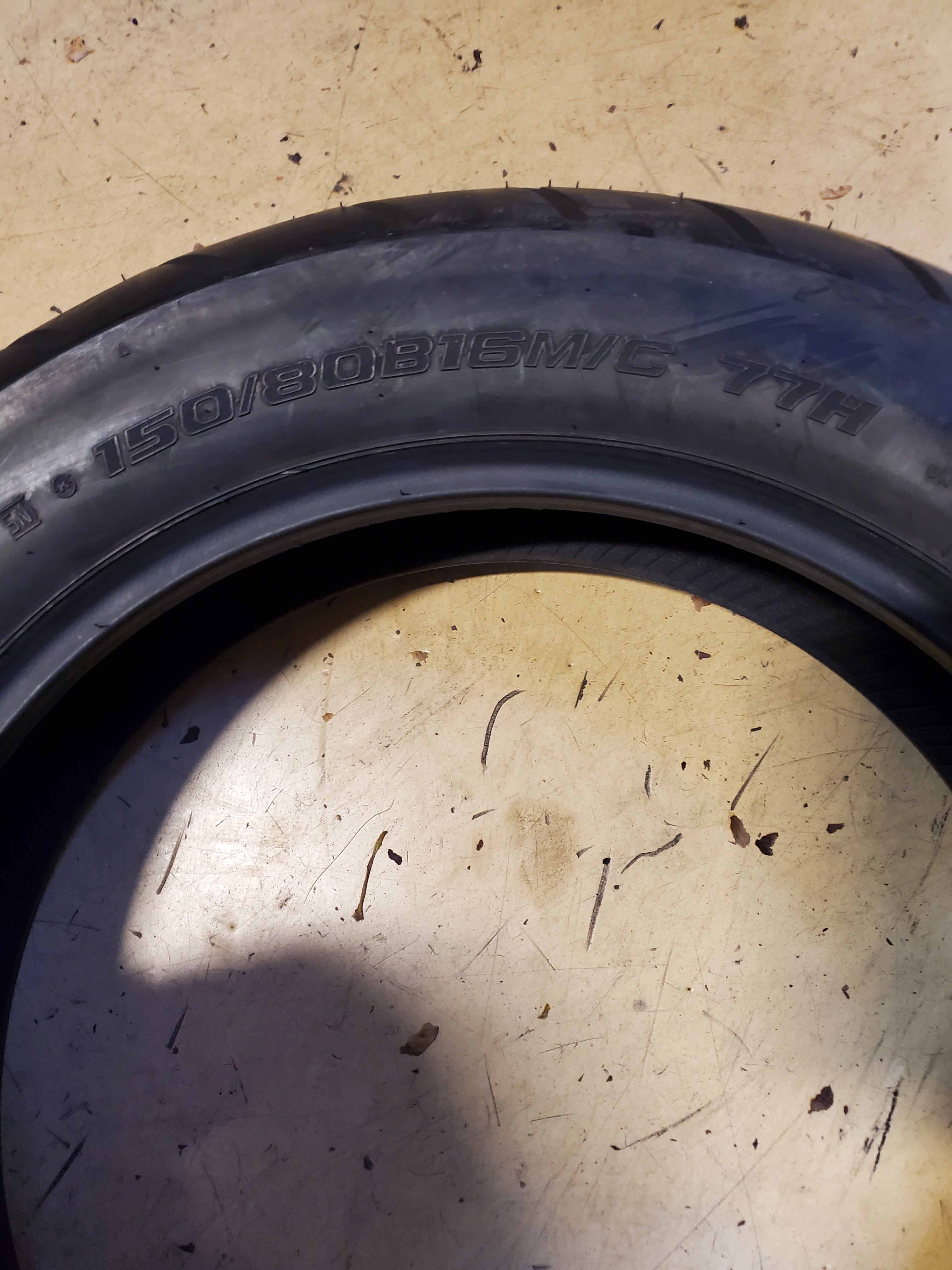 SHINKO SR999 HD LONG HAUL BSW 150 80 16 77H REAR MOTORCYCLE TIRE 874906