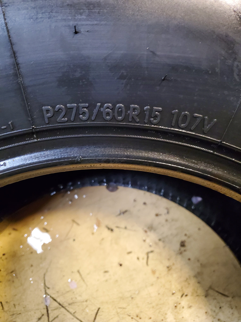 NITTO NT555RII BSW P 275 60 15 107V RACING TIRE 107830