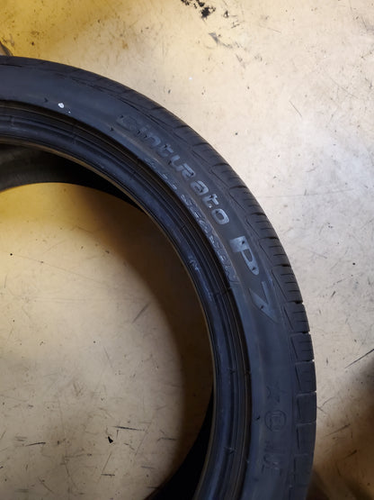 USED PIRELLI CINTURATO P7 ALL SEASON BSW P 245 40 19 98H XL TIRE 2477800