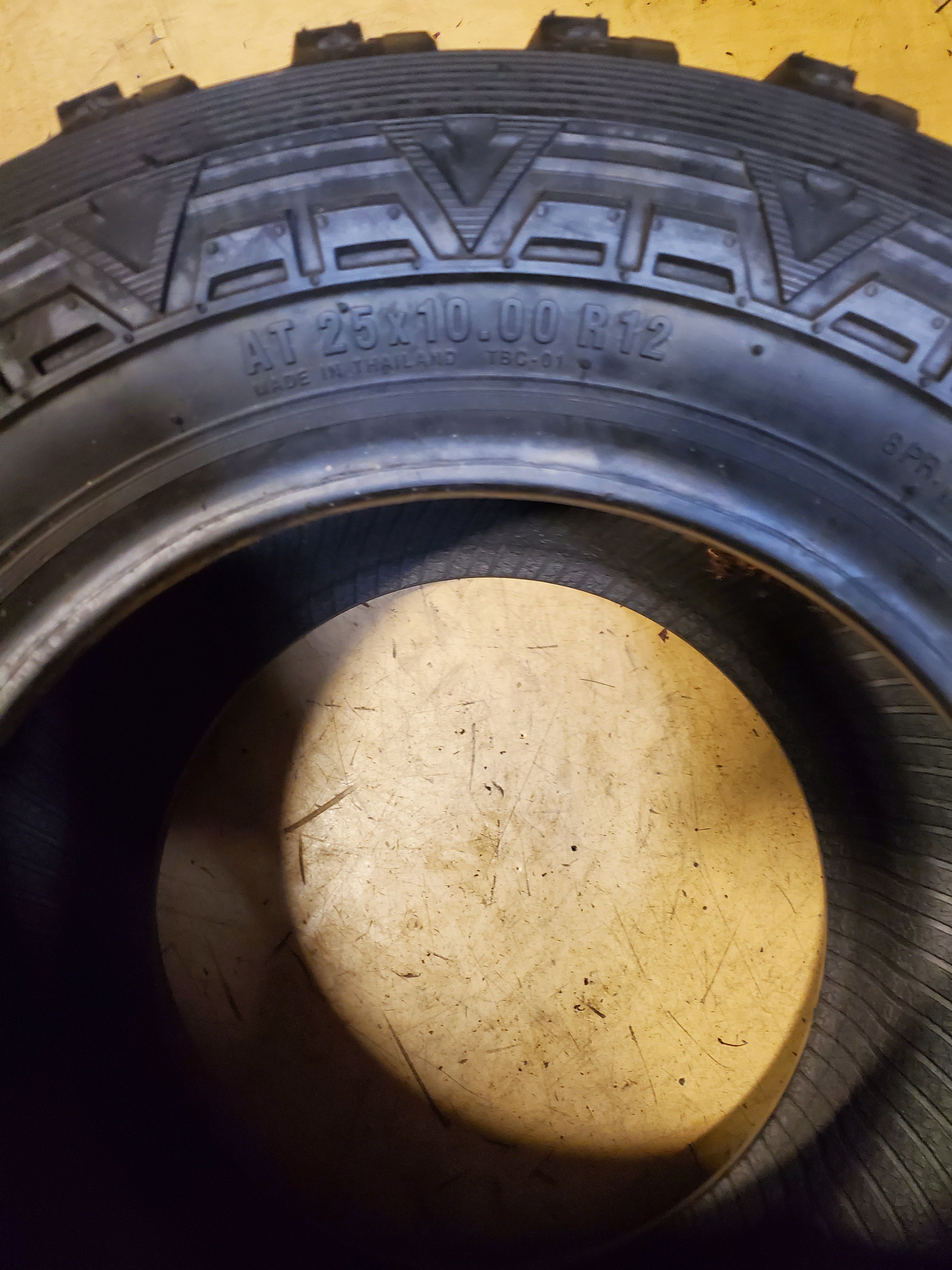 POWER KING TERRA ROK A/T BSW AT 25 10 12 75L 8PLY ATV/UTV TIRE TRA79