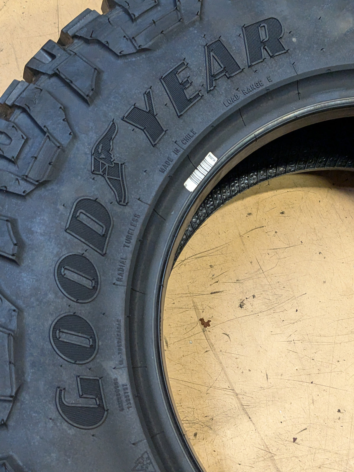 GOODYEAR WRANGLER DURATRAC RT LT 245 75 16 120/116S RUGGED TERRAIN TIRE 176103991